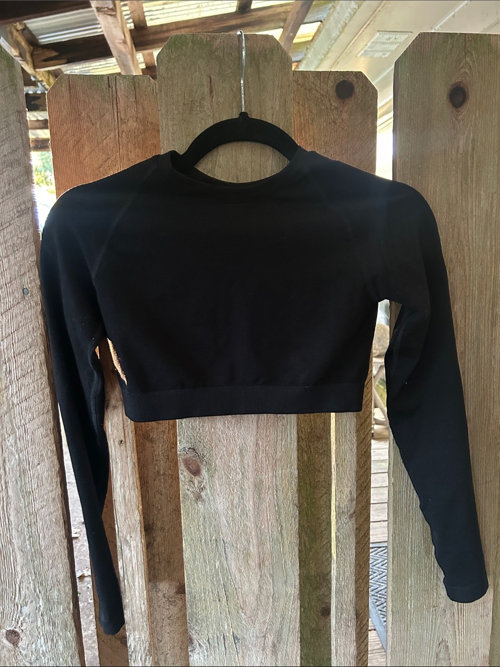 YoungLA cropped workout top